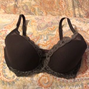 Dark grey bra